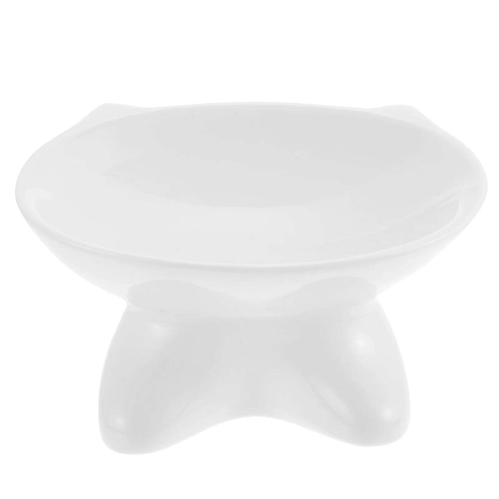 

Pet Feeding Bowl Ceramic Bowls Cat Dish Elevated Food Dishes Kitten Dog Contemporary