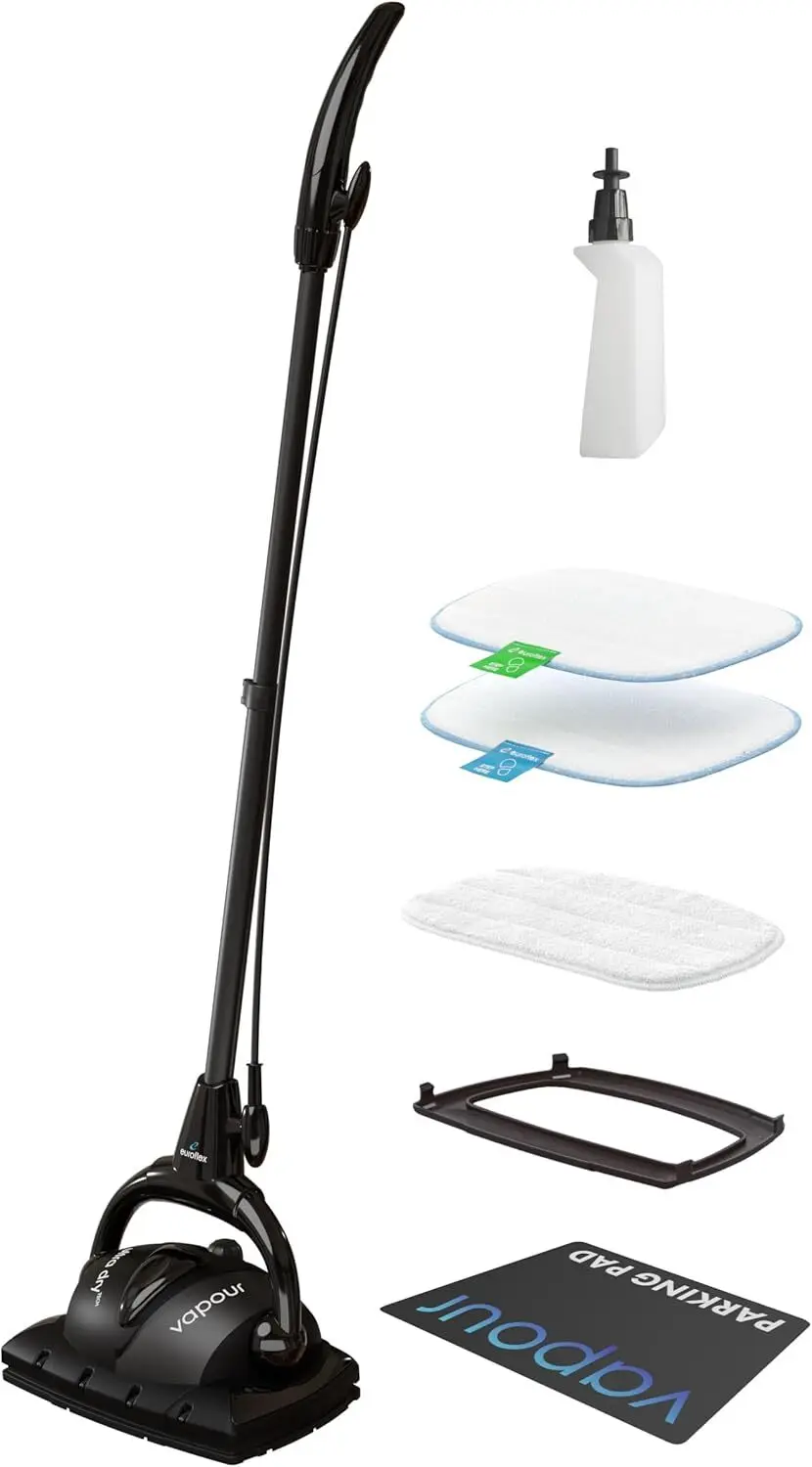 Vapour  Steam Mop with Ultra Dry Steam® Technology; Commercial Grade Cleaning Power; 295°F & 50 PSI; Italian Designed & Engin