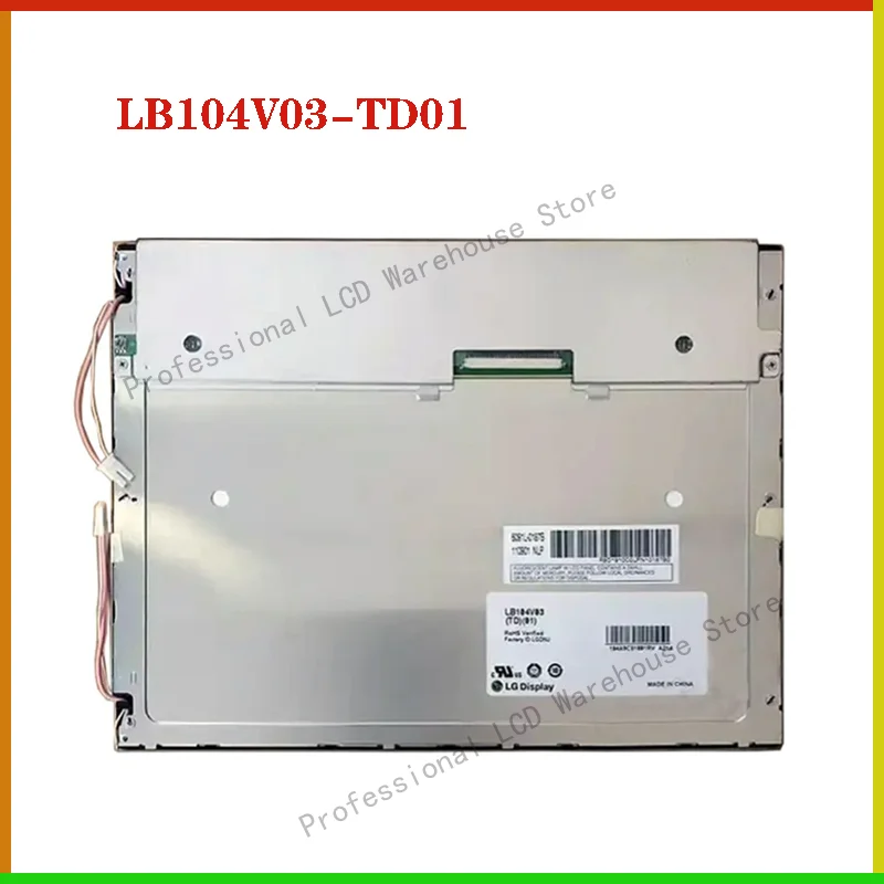 

Original10.4-inch LB104V03-TD01 LB104V03(A1) 3550B-0050A LCD screen for Chen Hsong AI11 injection molding machine display module