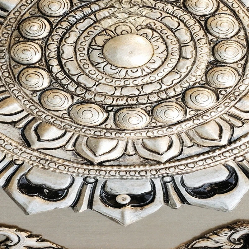 Custom 3D Stereo Wall Mural Wallpaper For Ceiling Modern Floral & Geometric Pattern Design for Wall Background Home Decor