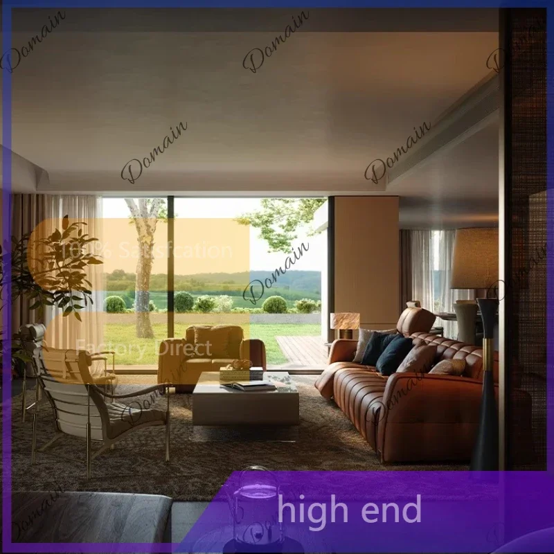 Aa  Creative Aesthetic Sofa Leather Office Irregular Floor Fashion Unique Interior Sofa Universal Waiting Muebles Salon Furnitur