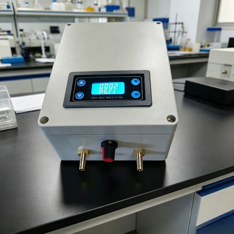 

Intelligent Timer Dual Use Suction Inflation Vacuum Pump for Gas Sampling Quantitative Collection Lab Filtration Portable