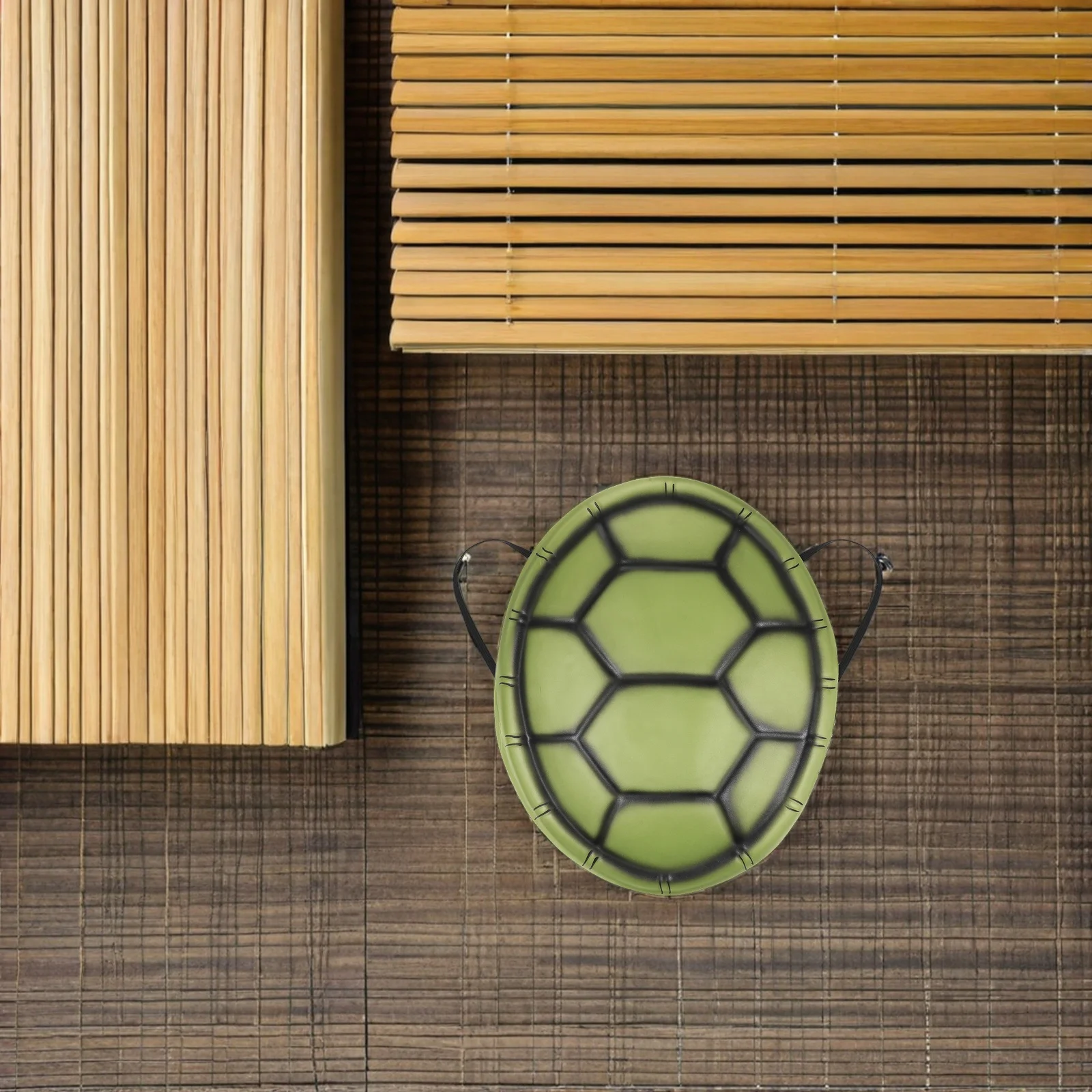 

5PCS Turtle Shell Props Durable Kids Attention Party Favor Halloween Costume Sea Turtle Olive Green Backpack