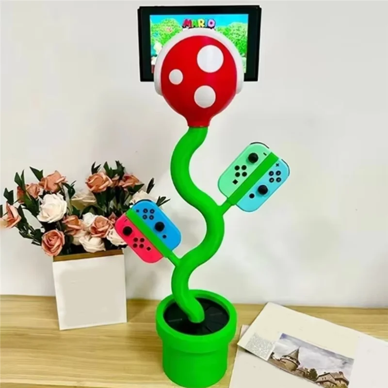 

AA60-For Switch Stand Storage Holder Ns Food Flower Organizer Rack Charging Stand Desktop Ornament Toy Adult Kids Gifts