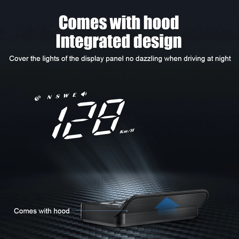 Speeding Alarm System Projector On-board Computer Windshield Projector M1 GPS HUD Car Head Up Display Auto Accessories