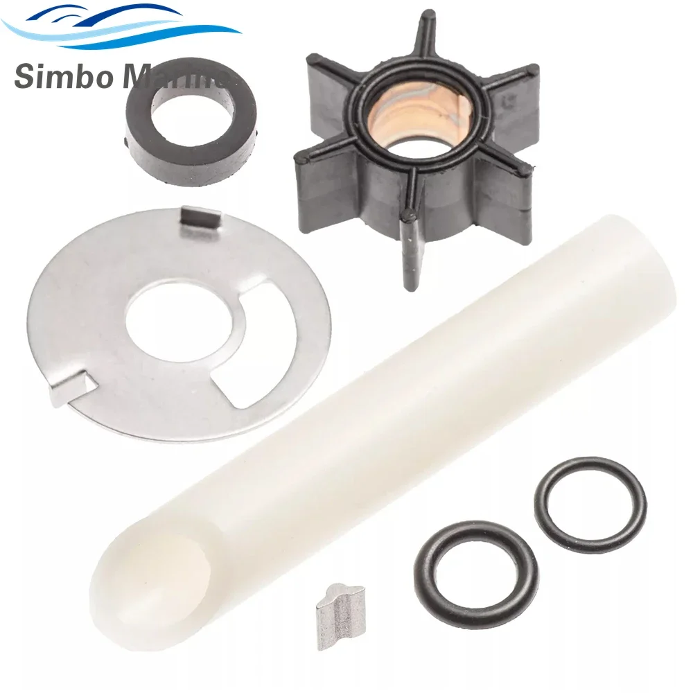 Water Pump Impeller Kit for Mercury Mariner 4 4.5 6 7.5 9.8 HP Outboard 0.456