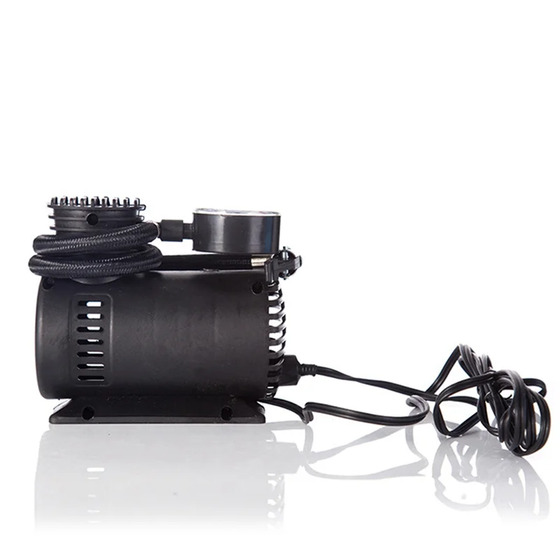 

Efficient 12V Electric Wired Air Compressor And Tire Pump - Includes 3 Needles For Cars, Bicycles, Motorcycles, Kayaks