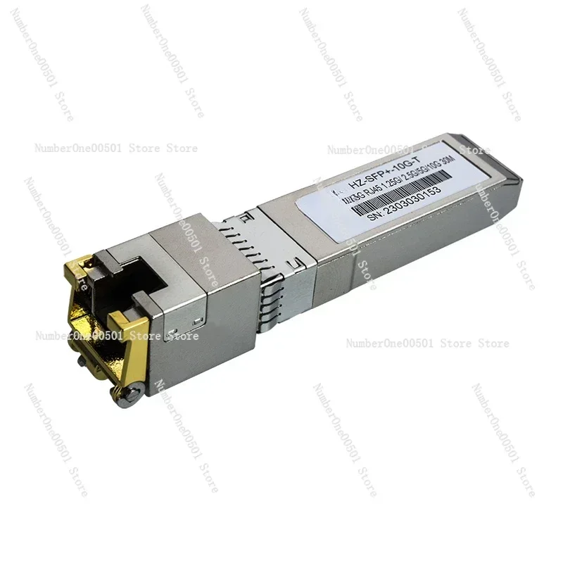 

Модуль 10GBase-T SFP-RJ45 Aquantia AQR113C, чип 100 м Cat6a, совместимый с коммутатором-маршрутизатором