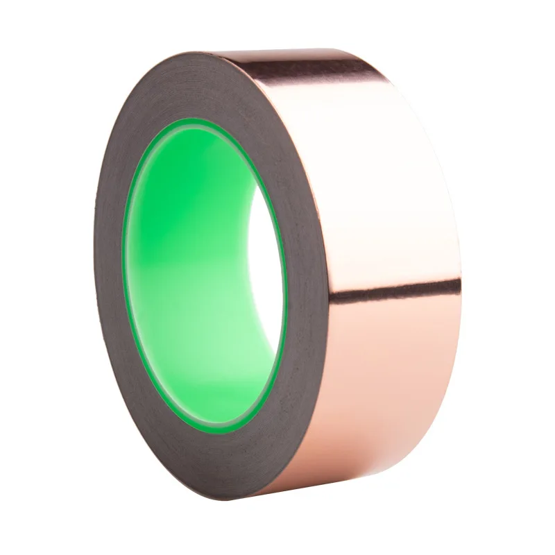 

25M Conductive Shield Copper Foil Adhesive Tape Mask Electromagnetic Shield Eliminate PCB EMI Anti-static Repair Tool