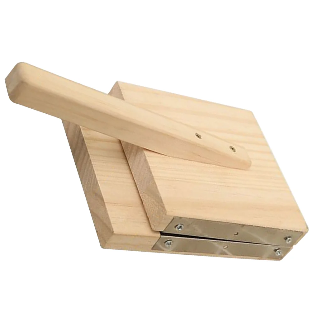 Wooden Pressed Dumpling Skin Rolling Board Rice Cake Mold to Make Qingming Fruit Glutinous Pastry Making Tool Pressing