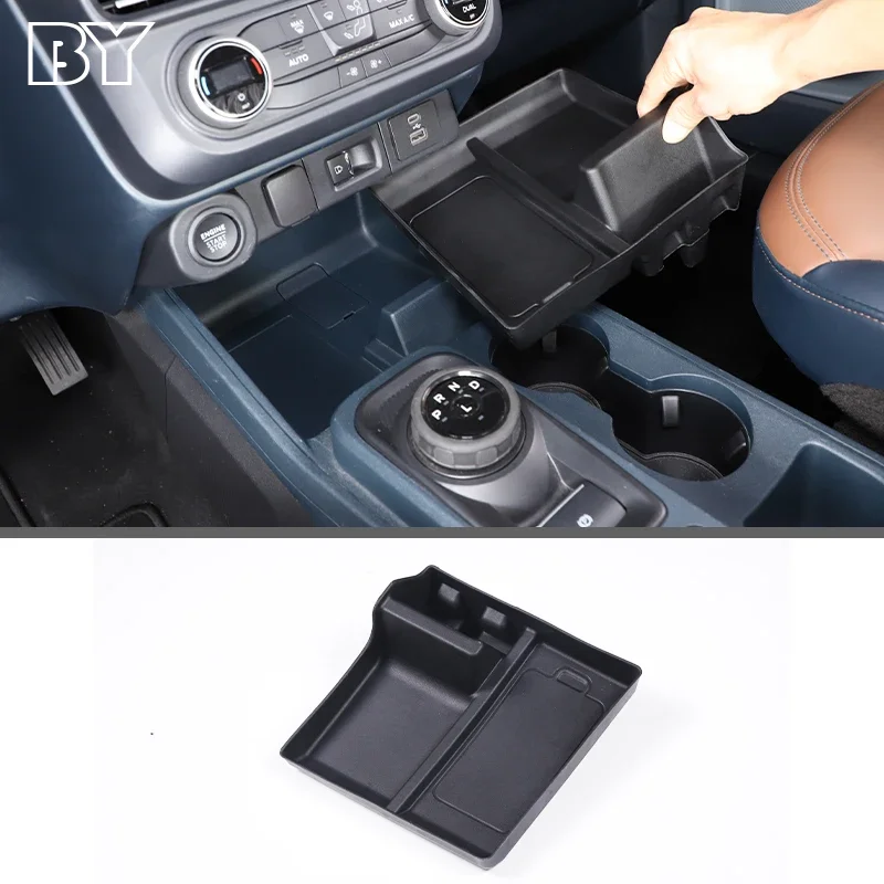 

Central Control Mobile Phone Slot Anti-Vibration Pad For Ford Maverick 2022 TPE Black Auto Interior Accessories