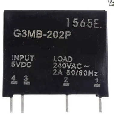 Smart Electronics New Original Solid State Relay G3MB-202P DC-AC PCB SSR In 5VDC,Out 240V  2A