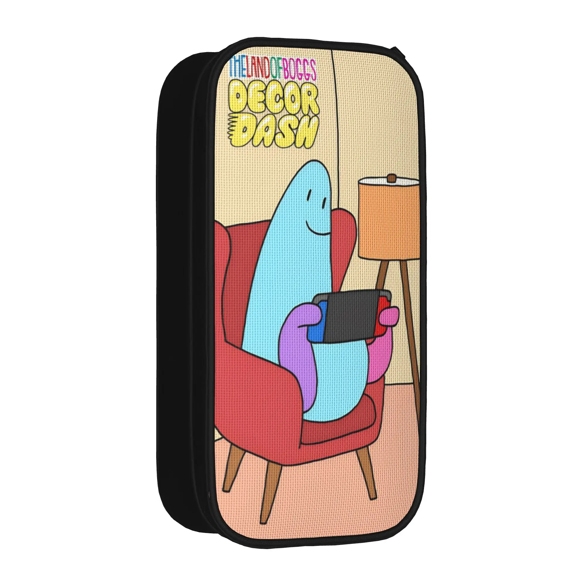 Lovely The Land of Boggs  Pencil Cases  Pencilcases Pen Holder for Girl Boy Big Capacity Bag Students School Zipper Stationery