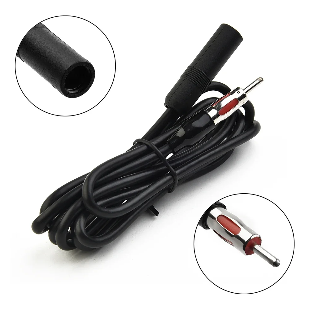 Male To Female Antenna Car Extension Cord Radio Universal 180cm High Quality Durable Latest 2018 Cheap Brand New