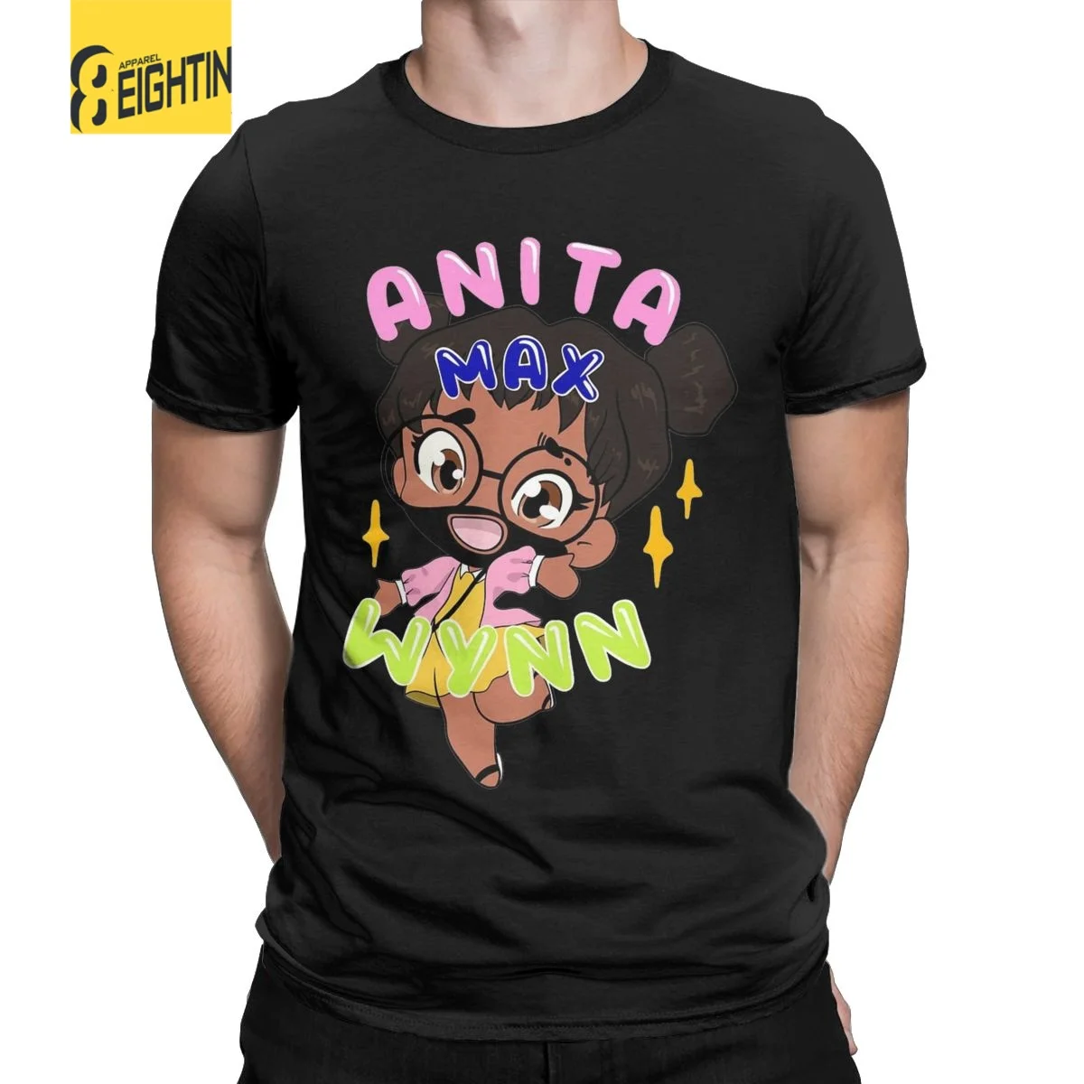 Anita Max Wynn Funny T Shirts Men 100% Cotton Funny T-Shirts O Neck Tee Shirt Short Sleeve Clothing Printing