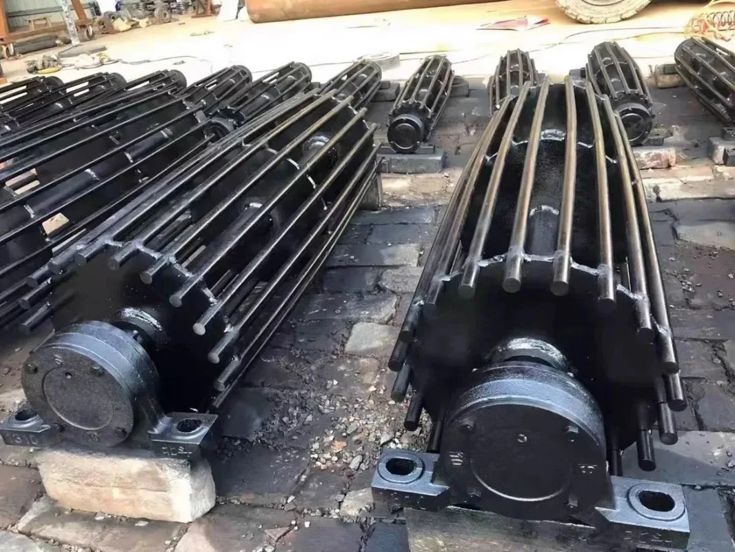 

Conveyor conveyor belt bamboo cage type reversing steel drum belt machine active head wheel tail wheel squirrel