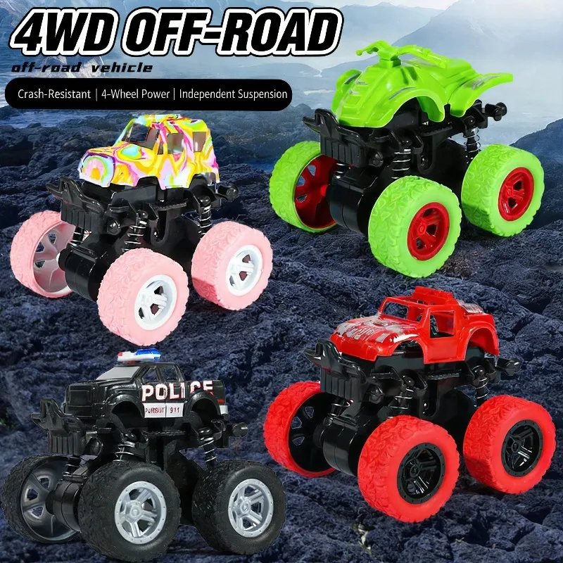 

Four Wheel Drive Inertial Cross Country Beach Racing Special Car Model Toy Powered Kids Boy Gifts