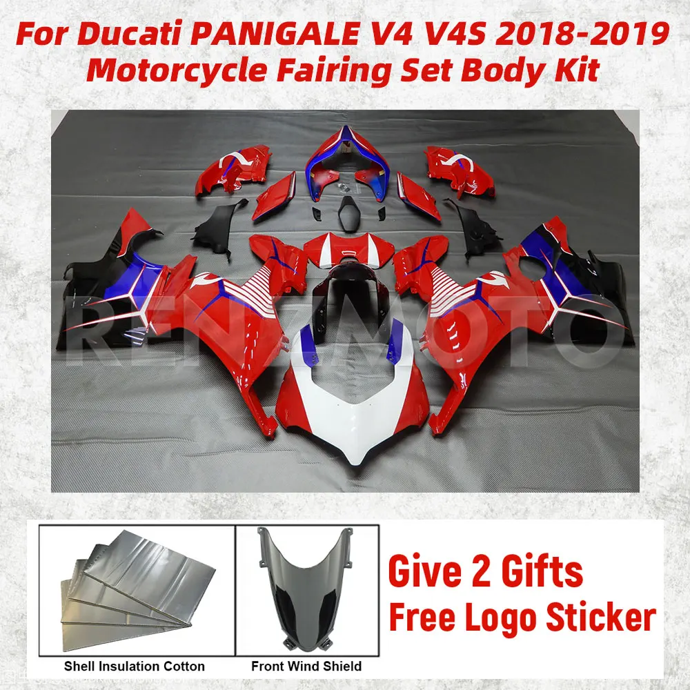 

For Ducati Panigale V4 V4s S 2018 2019 18-19 New ABS Motorcycle Bike Fairings Set Body Kit Bodywork Set Shell Injection 103