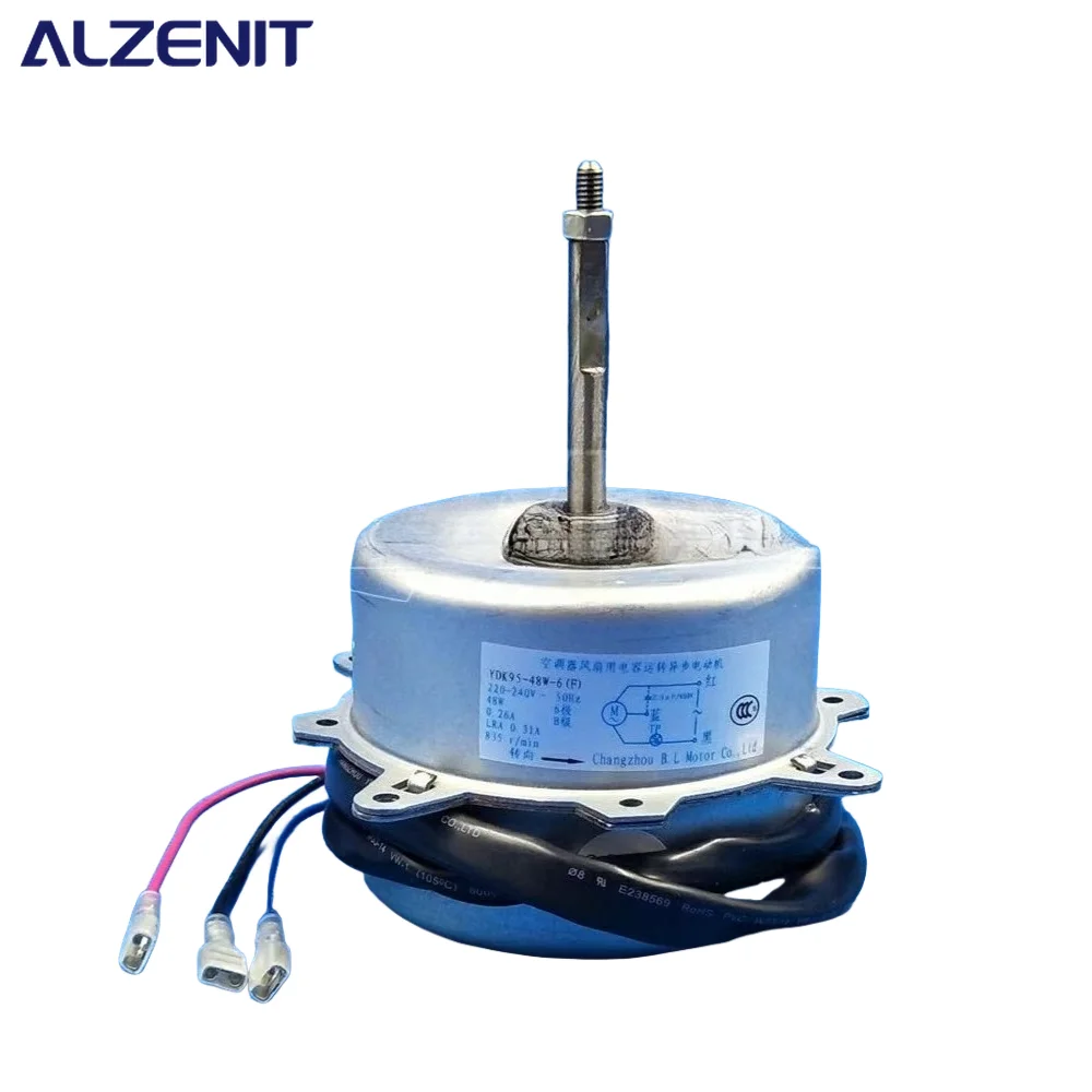 

ew для Midea, наружный блок кондиционера, двигатель вентилятора YDK45-6 YDK95-48-6, детали кондиционера