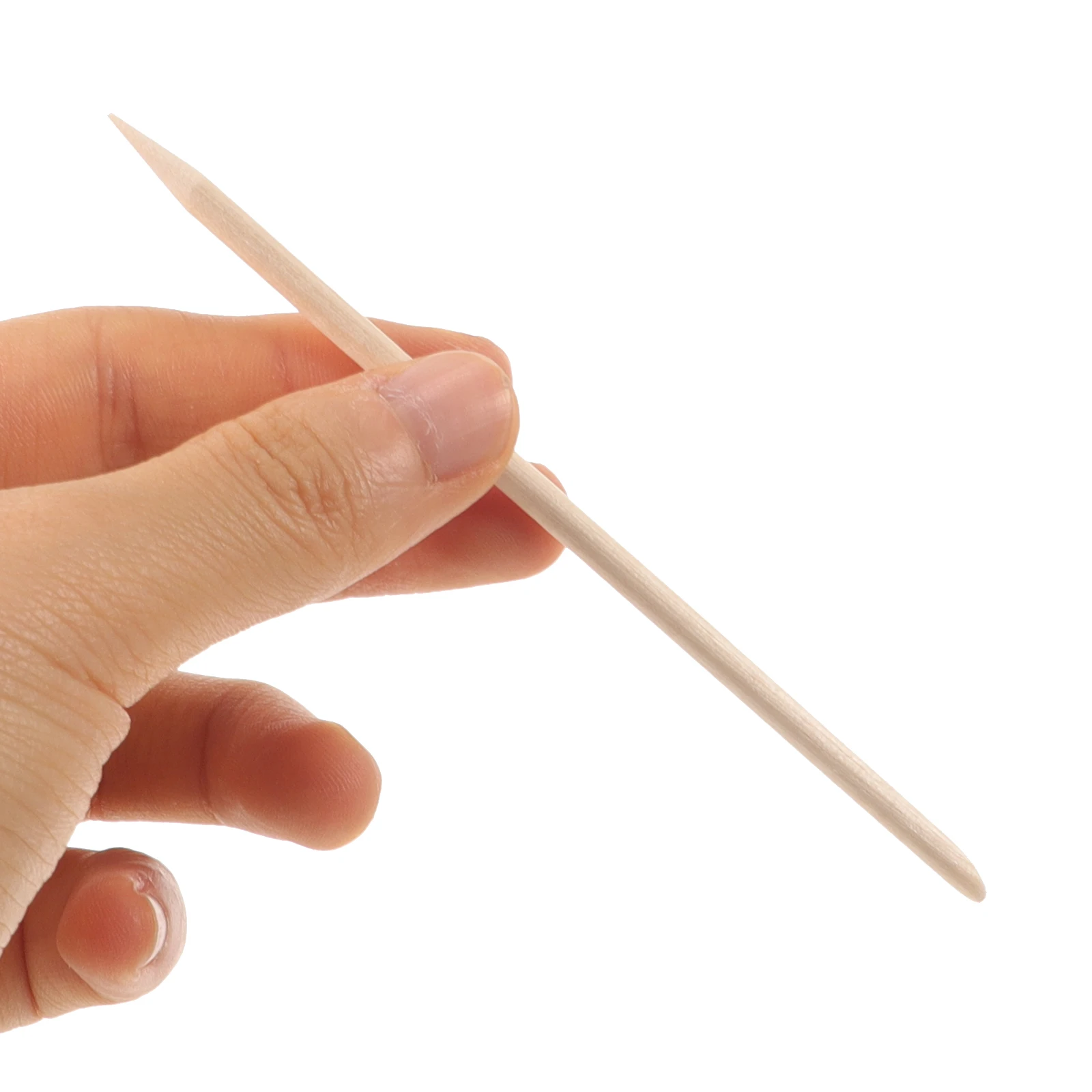 

100pcs Nail Tools Wooden Sticks Cuticle Pusher Manicure Supplies Beech Nails Pusher Sanding Cleaner Remover Kit