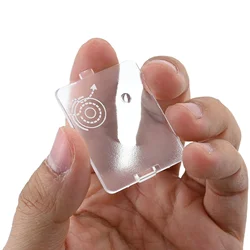 44*33mm Sewing Machine Transparent Bobbin Cover Plate 416428301 for Brother BC1000 BC2100 BC2100WT for Babylock BL137A BL137A2