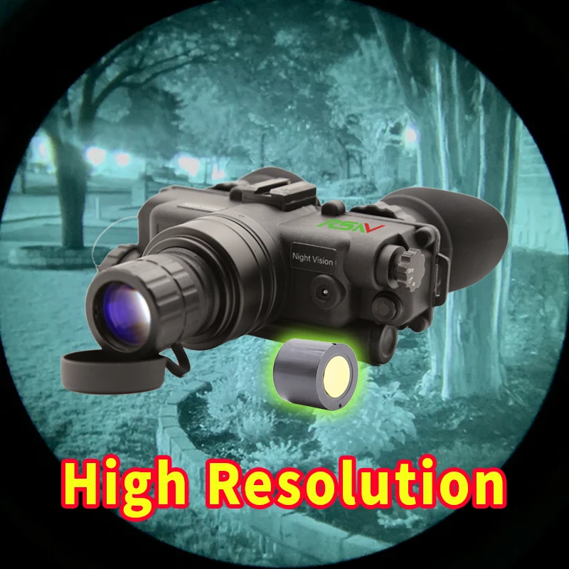 

HigWide Angle Infrared Illuminator Night Vision Gen2 PVS-7 Helmet Mounted Night Vision Goggles NVG