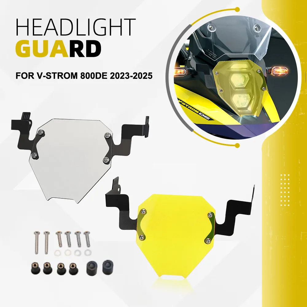 

VStrom 800 DE Headlight Guard FOR Suzuki V-Strom 800DE 2023 2024 2025 Motorcycle Headlamp Grill Head Light Protections Cover