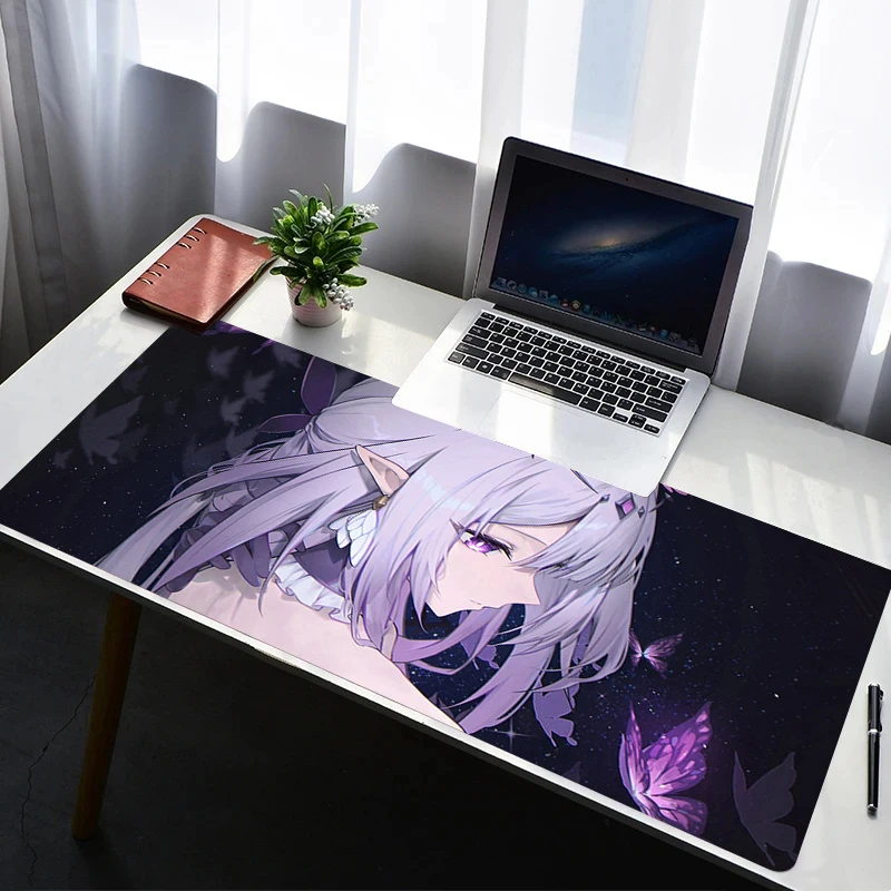 

Mouse Pad Laptop Rubber Extended Desktop Mat Honkai Star Rail Castorice Computer Gamer Mousepad Gaming Accessories Keyboard Pad