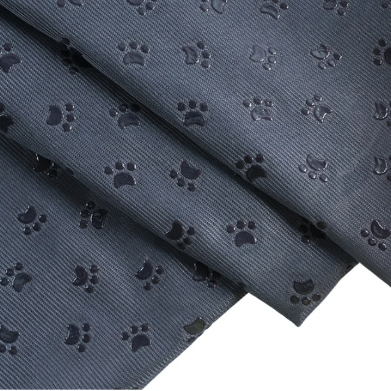 

50cm*190cm Anti-slip Knitted Fabric Polyester Waterproof Oxford Fabric Non-slip Upholstery Fabrics for Sewing Pet Seat Cushion