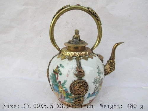 

The four most beautiful women in ancient China copper ceramic glass teapot