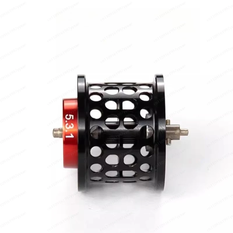 Magnetic brake micro-object line cup DC drum wheel water drop wheel universal center line cup metal fishing line wheel