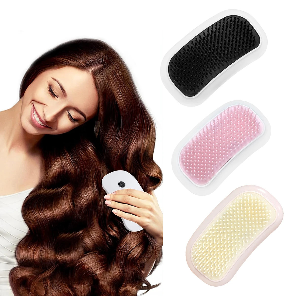 

Head Massager for Scalp Massage for Hair Care Soft Silicone for Deep Kneading of the Head