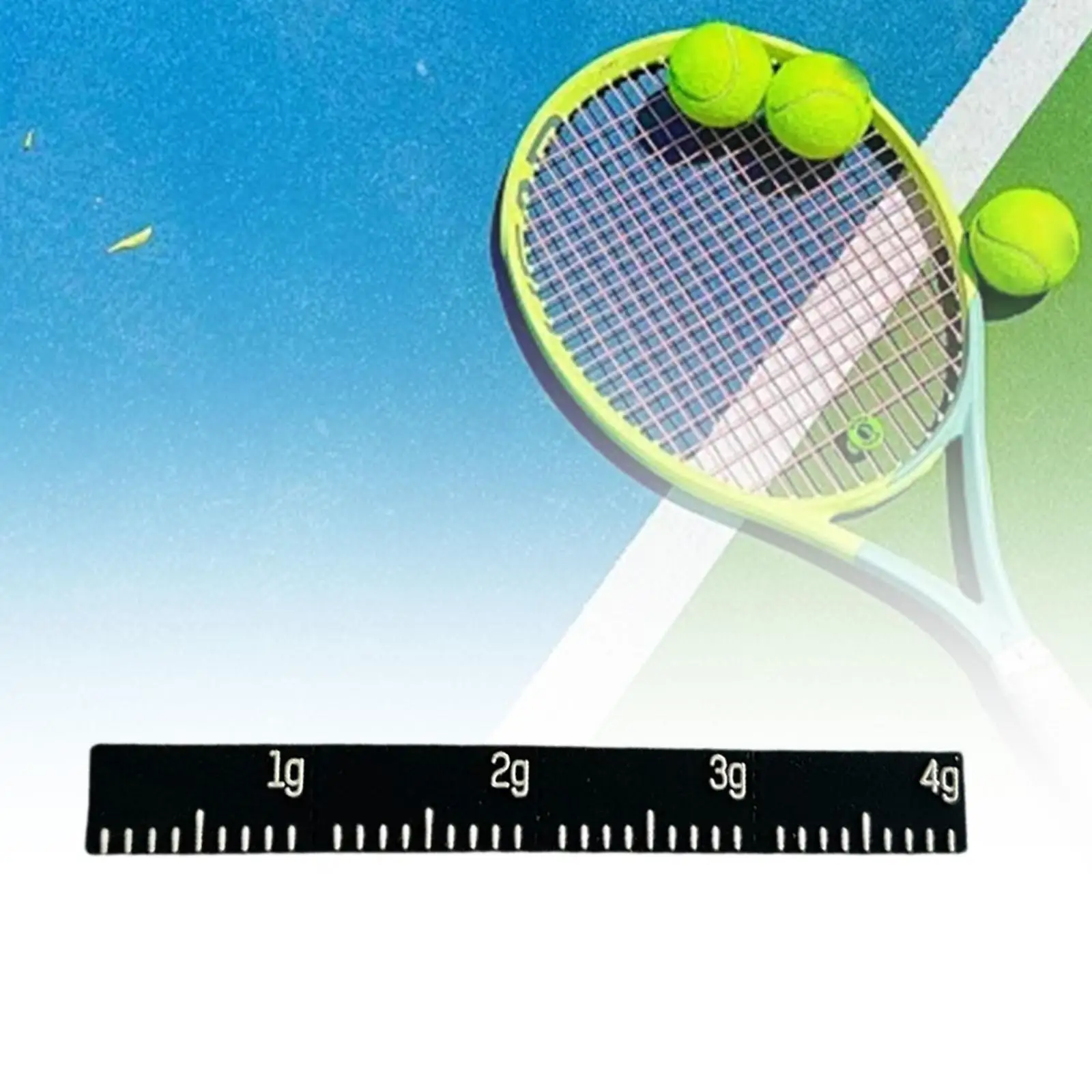 

Tennis Racket Weight Strip Adding Swing Weight Adhesive 4G Balance Strip Weighted Tape for Sports Outdoor Pickleball Accessory