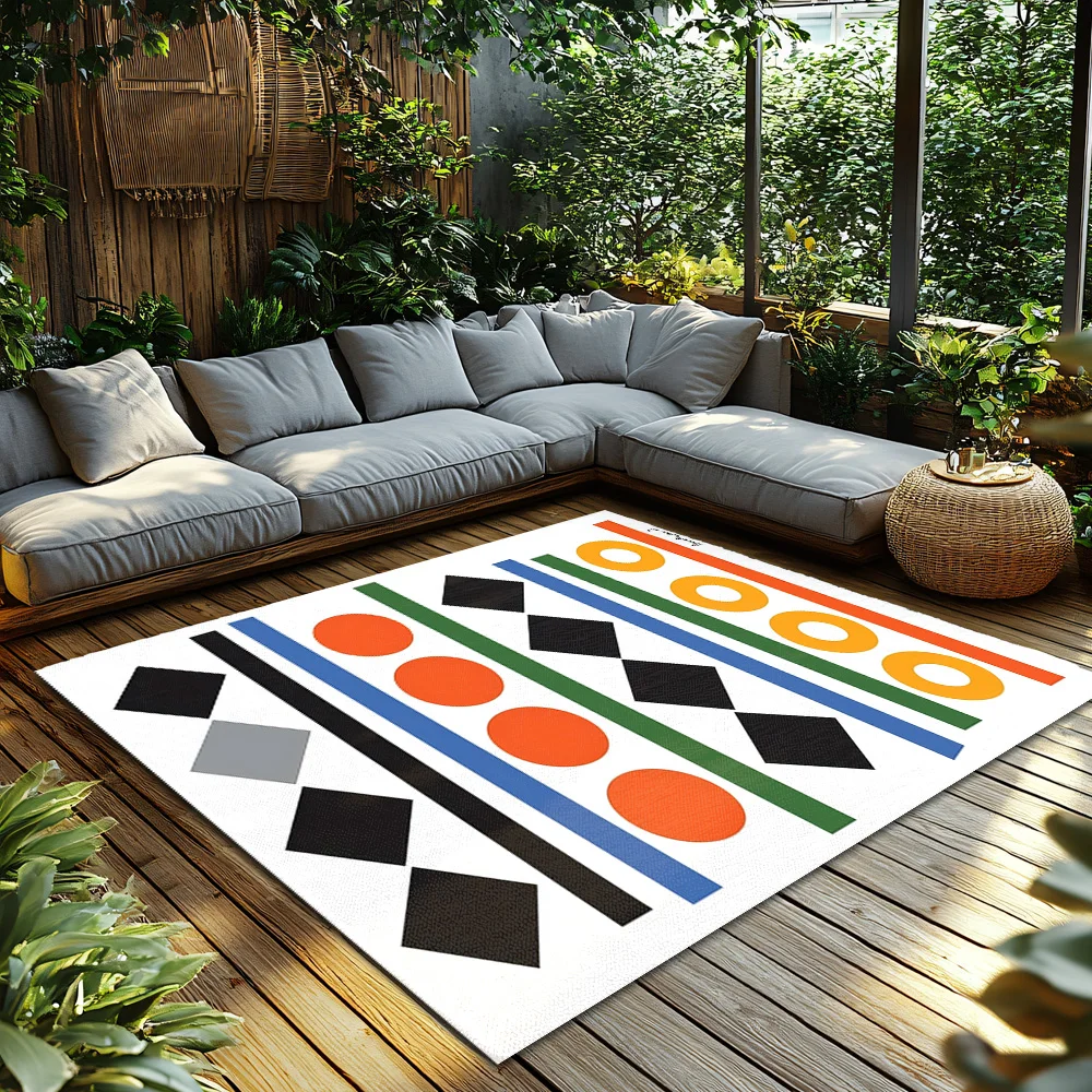 الحديثة مجردة ممسحة داخلي في ا - مراجعة Home Textiles Rug وسعره