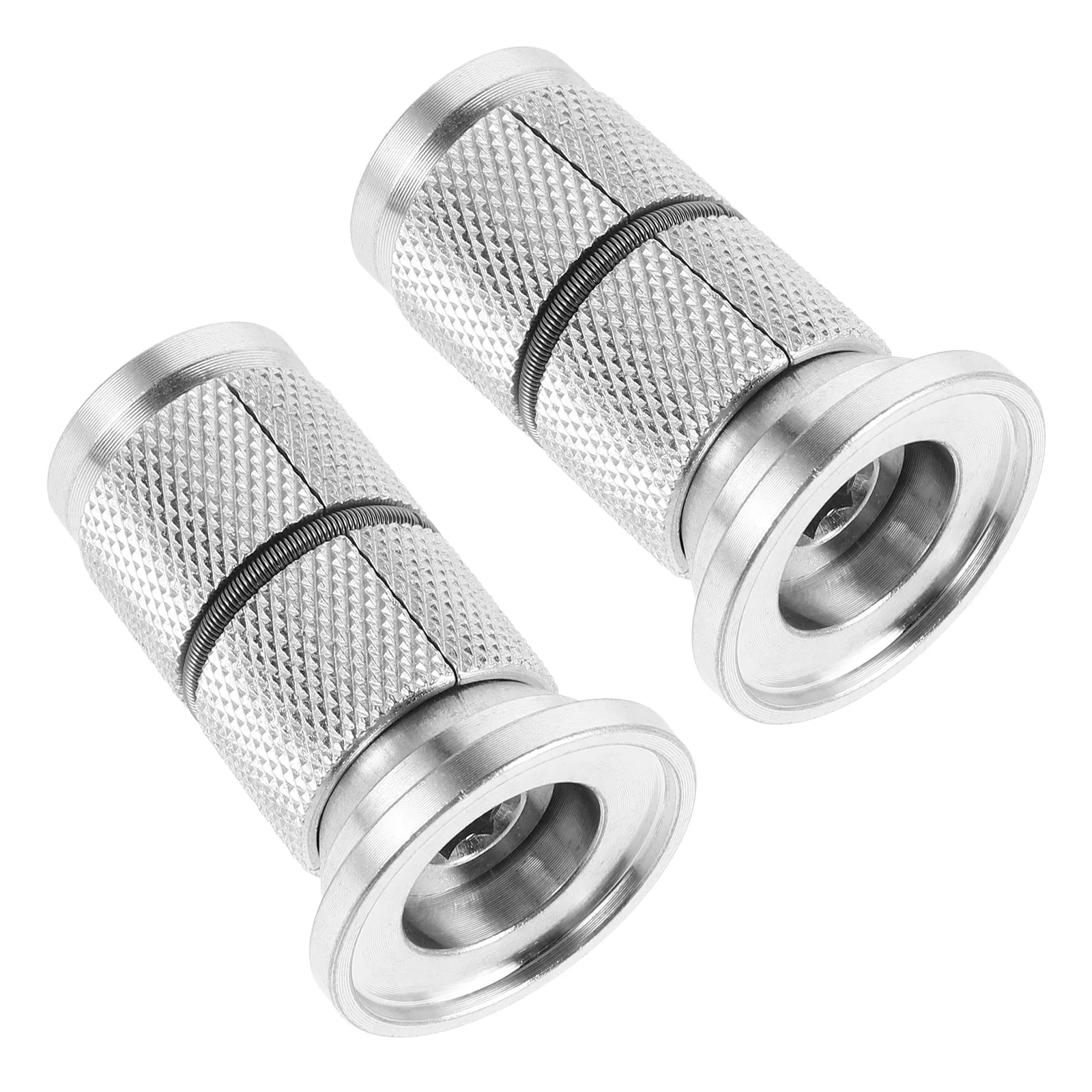

2Pcs 28.6mm Bike Headset Expansion Plug Aluminum Alloy Fork Compressor for Mountain Road Cycles Bike Fork Bolt