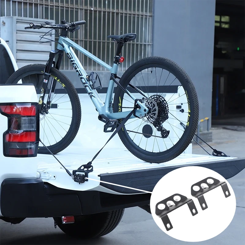 

For Nissan Frontier 2022-2025 Carbon Steel Car Tailgate Expansion Anchor Point Fixed Rope Bracket Car tool Accessories