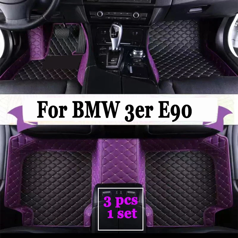 

Custom Car Floor Mats For BMW 3er E90 2005-2013 Years 316-335 Auto Carpets Foot Coche Accessories