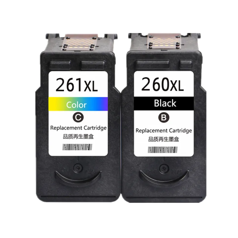 Compatible Ink Cartridge For Canon PG 260 CL 261 PG260 CL261 260XL 261XL PIXMA TS5320 TS6420 TR7020 Inkjet Printer