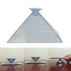 3D Holographic Mobile Phone Projector Pyramid Phone Type Tablet Display Case Display Mobile Phone For Iphone