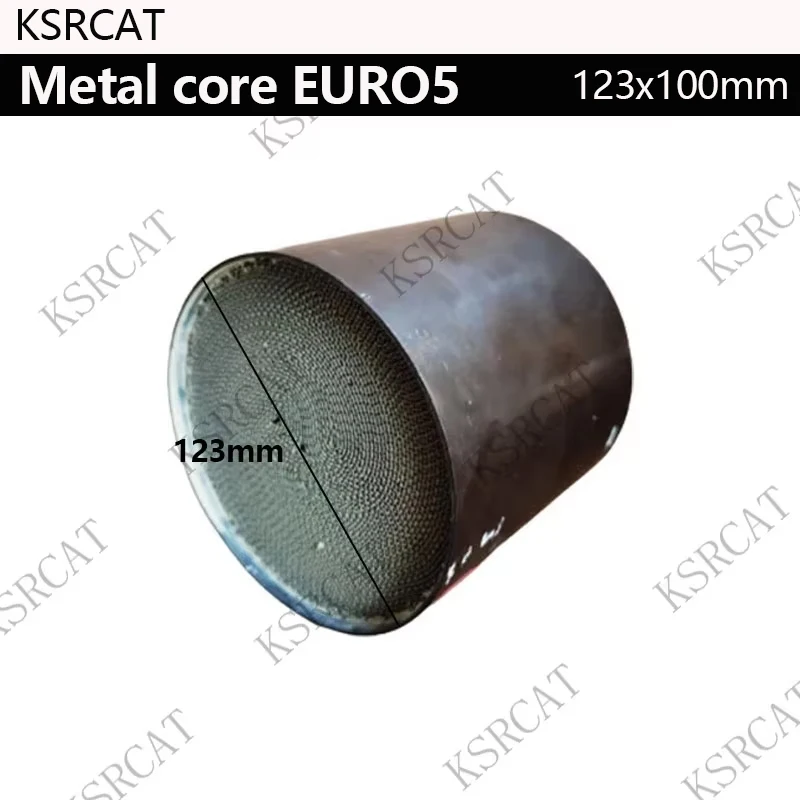 123x100mm Car Catalyst Metal Way Catalytic Universal Converter Euro 5 Catalytic Converter