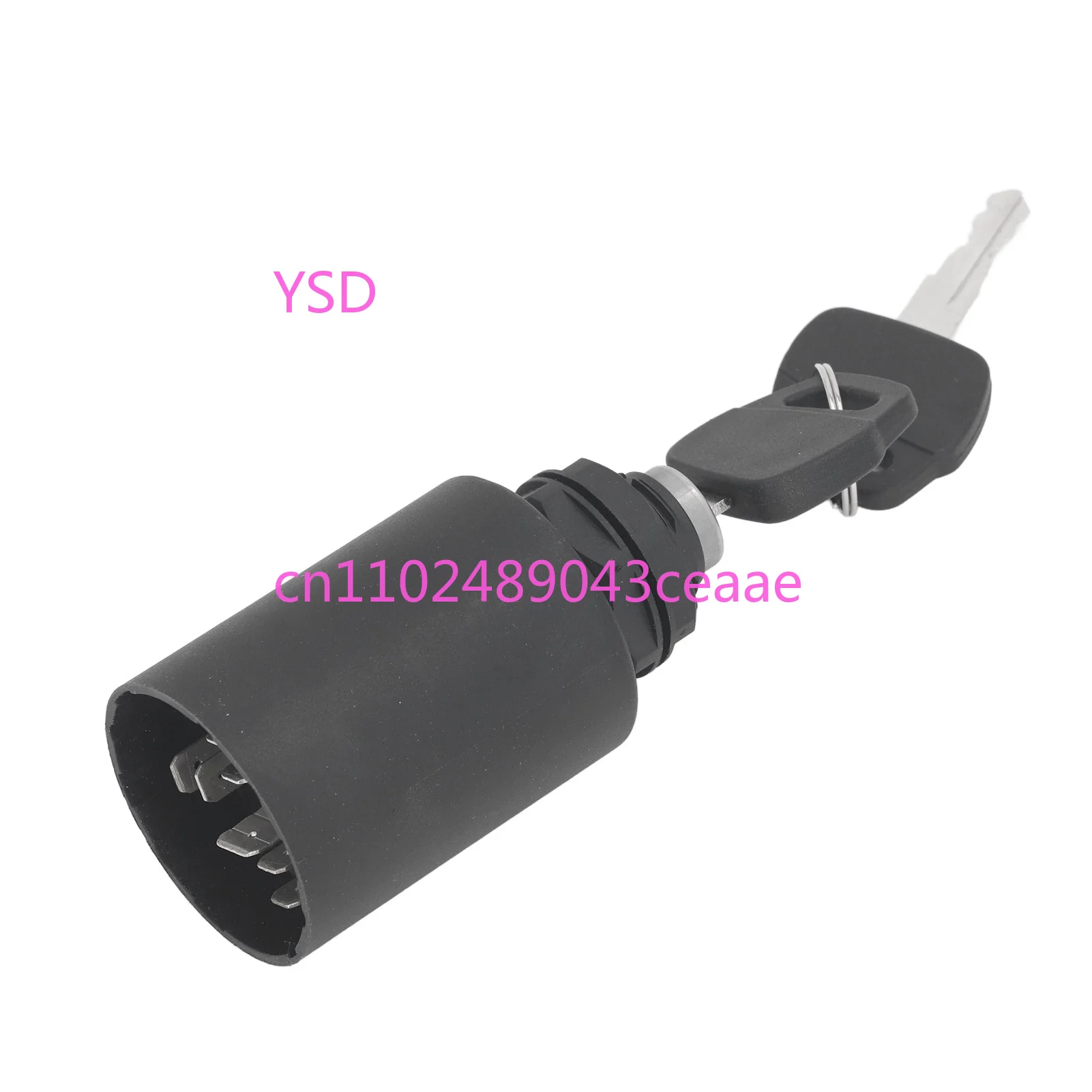 

2pcs Ignition Starter Switch 7915492632 Stainless Steel Forklift Key Replacement for Linde 1218 351 352 Series