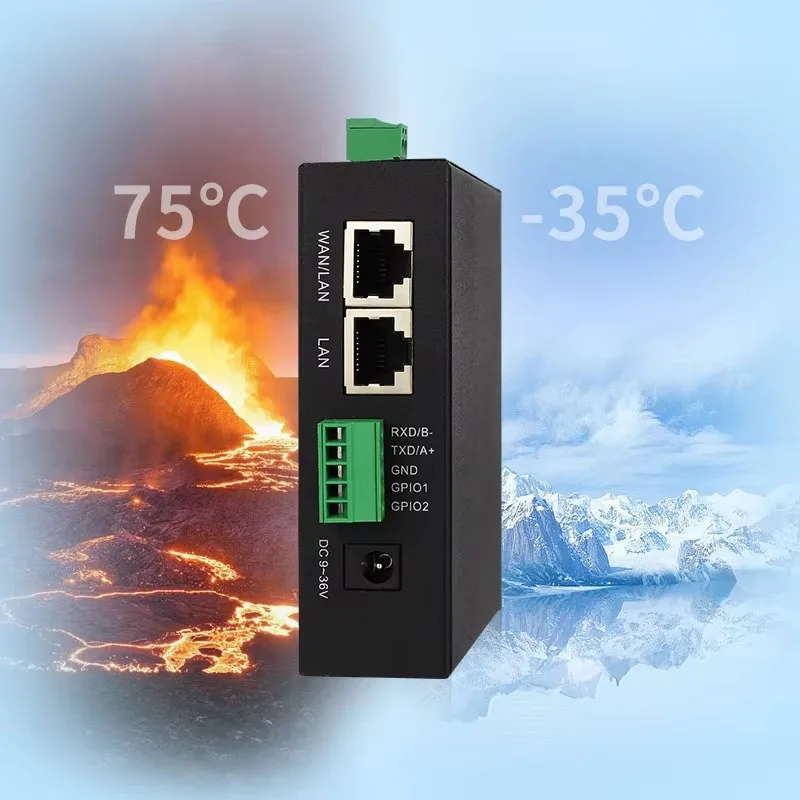 بوابة صناعة عن بعد غير مقفلة 3G 4G Lte Wifi أجهزة توجيه خلوية M2M Smart Openvpn Dual Sim جهاز توجيه صناعي 4G بوابة Iot #2