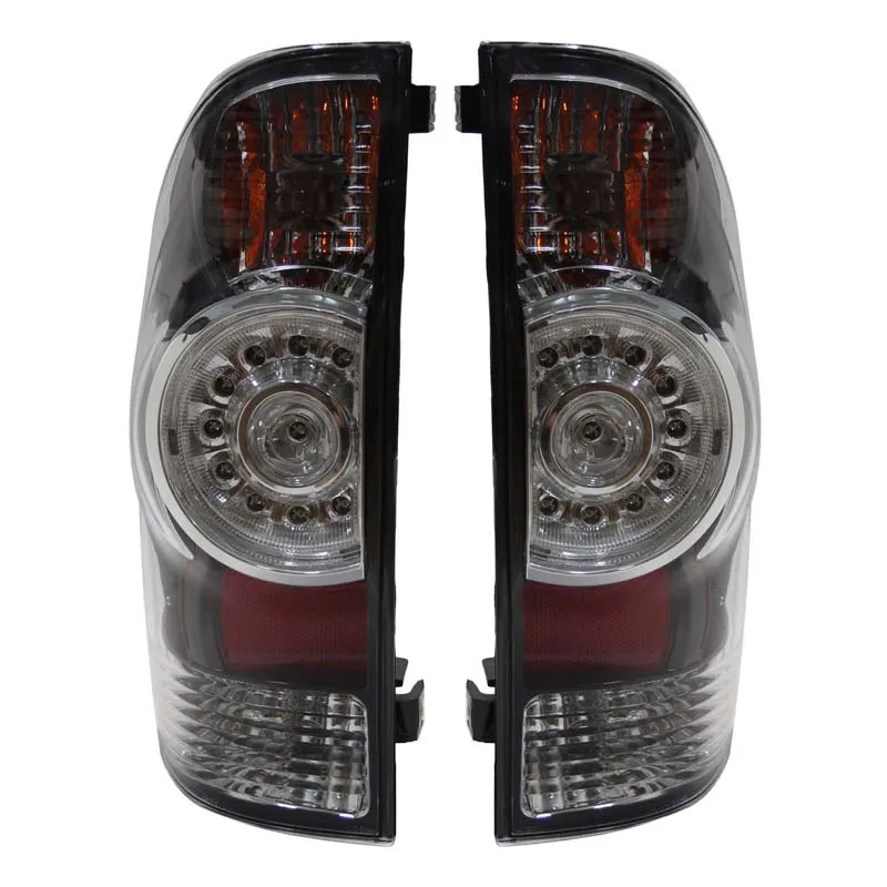 Auto Part LED Black Chrome Tail Lamp Assembly For  Tacoma 2005-2015