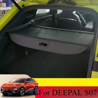 For DEEPAL S07 Cargo Cover Trunk Retractable Parcel Rack Waterproof Shield Privacy Cargo Cover Auto accessories