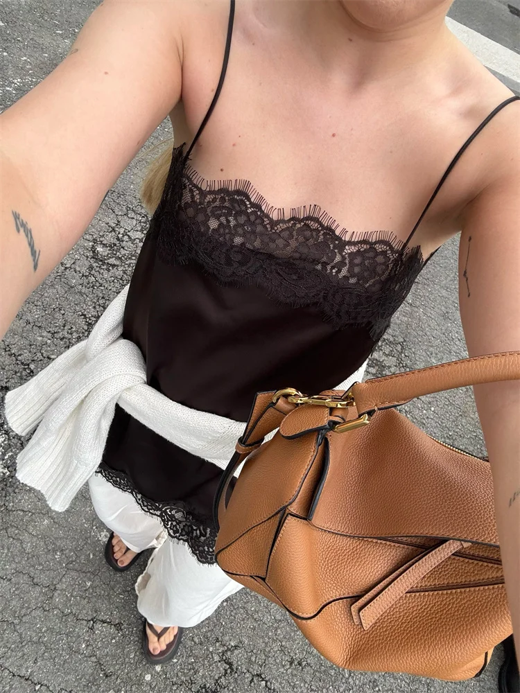 Thumbnail 3 - #19 Latest Lace Trim Camisole Offers