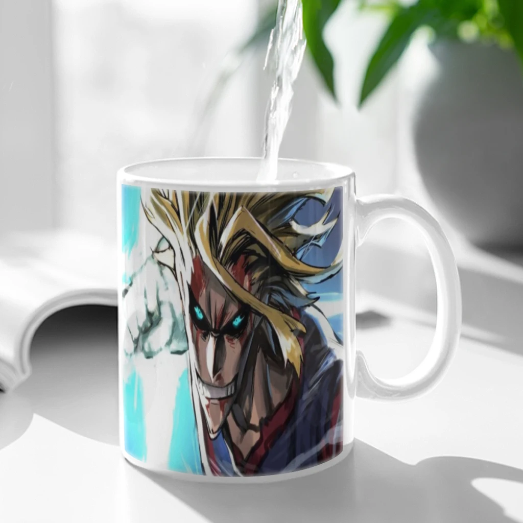 My Hero Academia Ceramic Mugs Coffee Cups Milk Tea Cup ins Oatmeal Breakfast Mug Drinkware Kitchen