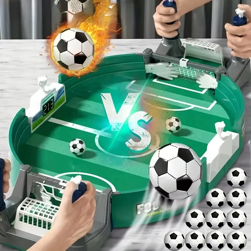 Jogo de Futebol de Mesa Interativo para Família e Festas, Jogo de Futebol Portátil para Crianças e Meninos, Presente Esportivo para Atividades ao Ar Livre