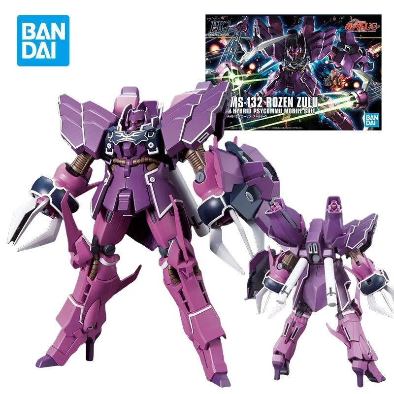 

BANDAI HGUC 1/144 YMS-132 ROZEN ZULU Action Figures Neo Zeon Hybrid Psycommu Mobile Suit GUNDAM UNICORN Anime Action Figures