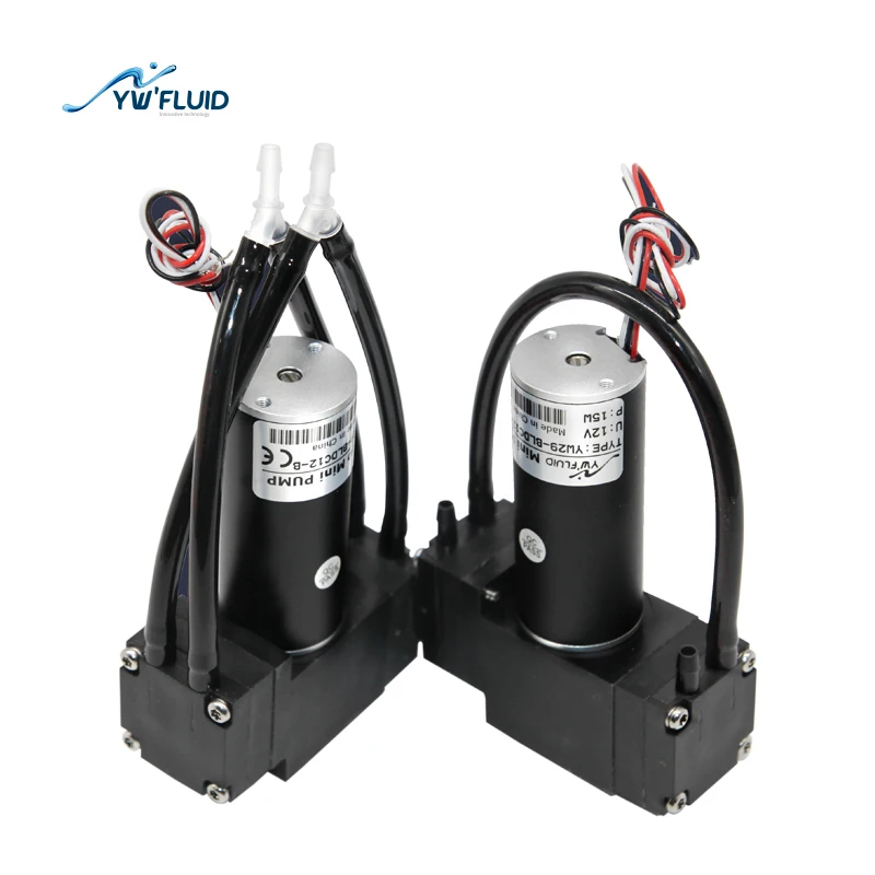 

YW29-B-BLDC 12v 24v Series and Parallel Unique Brushless DC Motors Mini Micro Diaphragm Pump