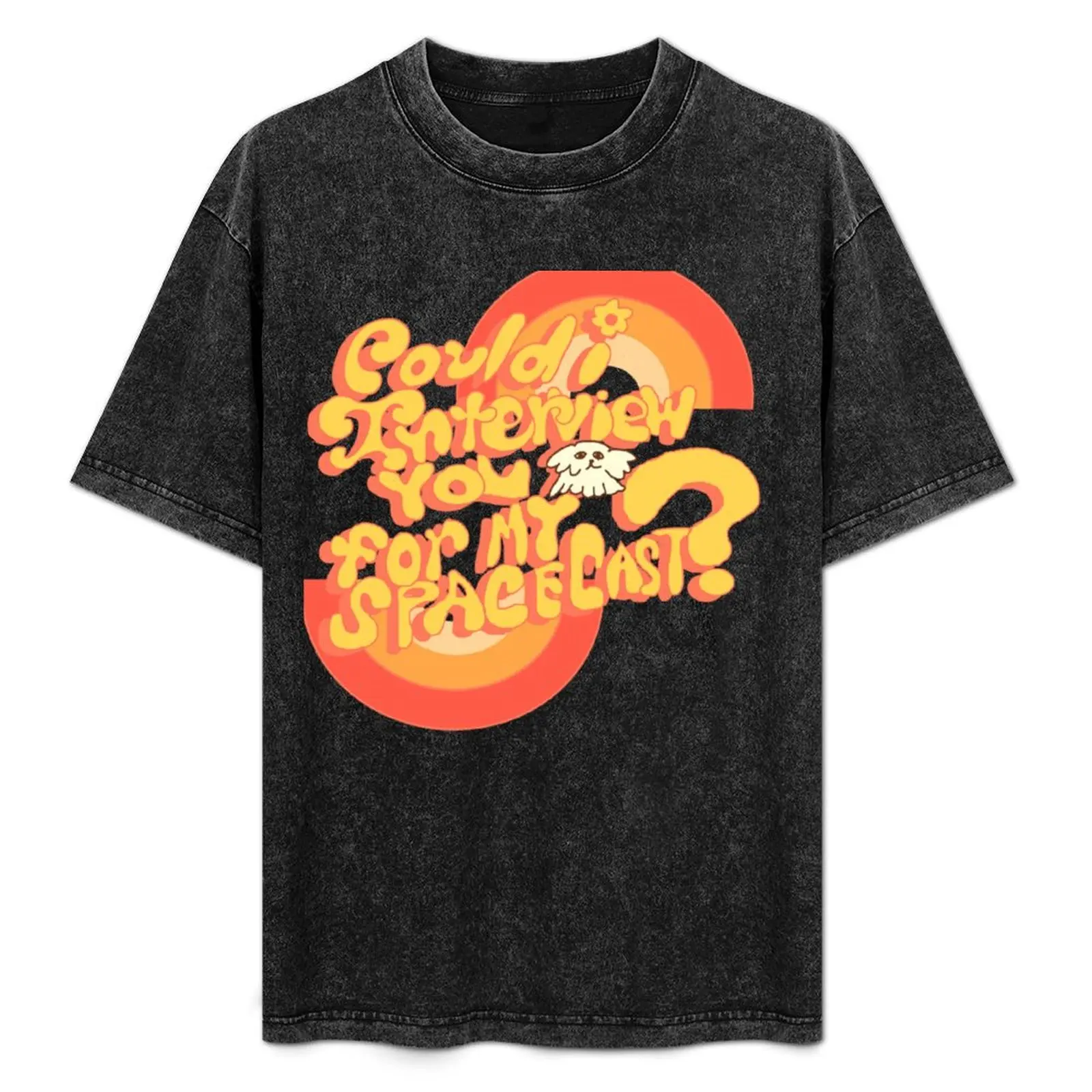 

The Midnight Gospel- Could I Interview You For My Spacecast Sticker T-Shirt UV Protection Outdoor Tee Shirt
